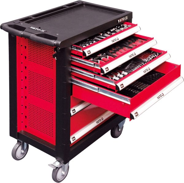 Tool trolley Yato 6 drawers with equipment (YT-5530)