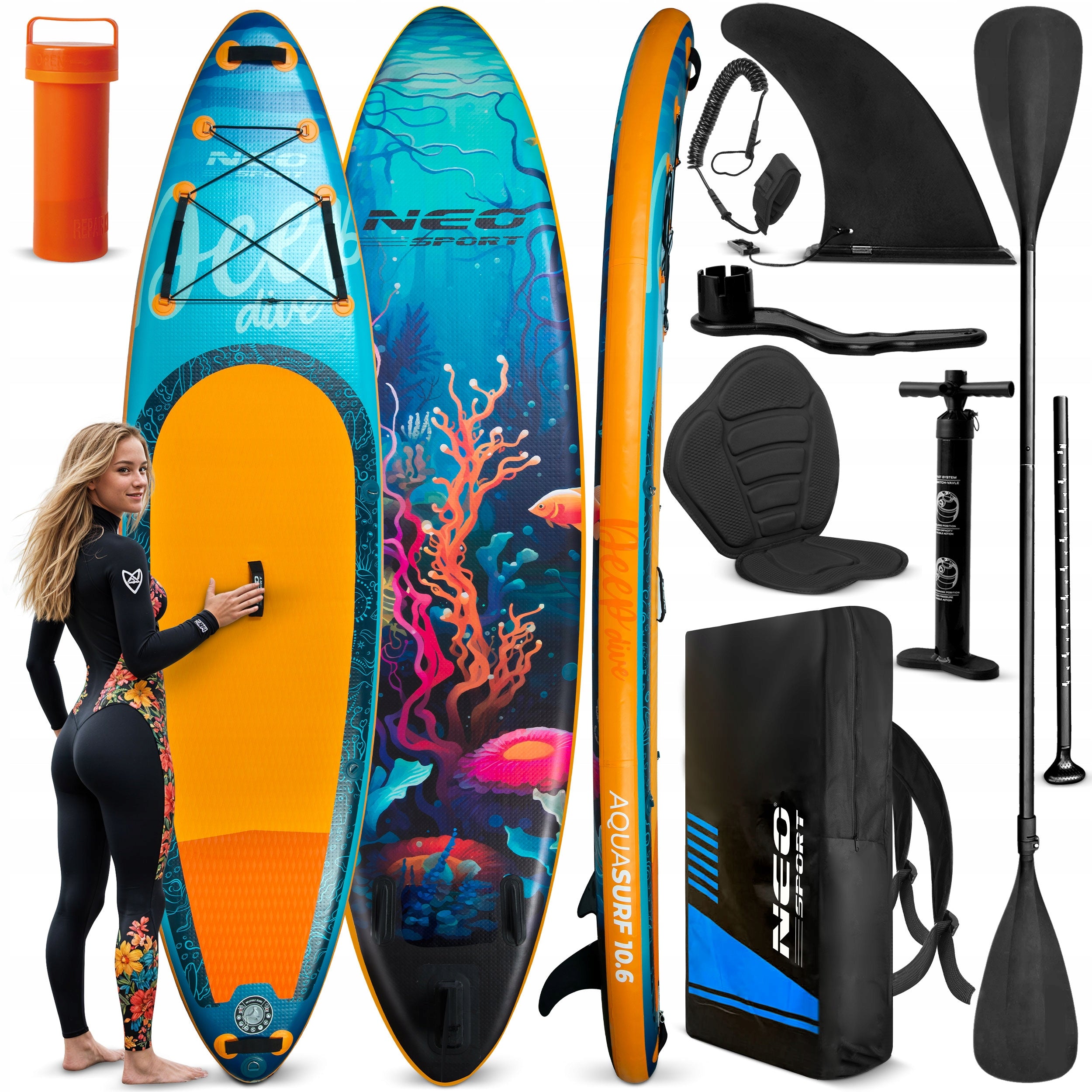 SUP lenta - irklentė Aquasurf 320cm