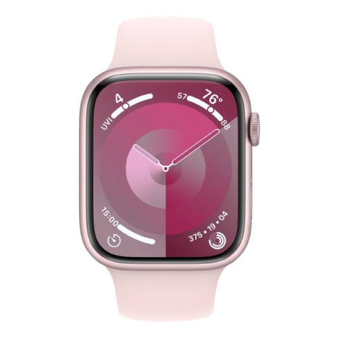 Watch Series 9 GPS + Cellular 45mm Aluminium Case with Sport Band - S/M (eSIM) išmanusis laikrodis