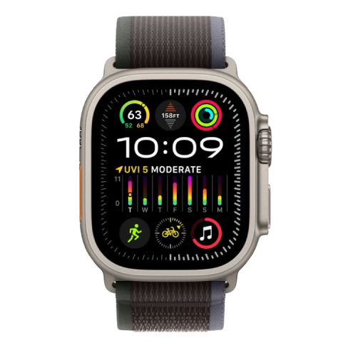 Watch Ultra 2 GPS + Cellular 49mm Titanium Case with Trail Loop - M/L (eSIM) išmanusis laikrodis
