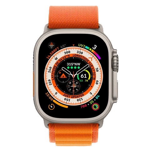 Watch Ultra GPS + Cellular 49mm Large Titanium Case (eSIM) išmanusis laikrodis