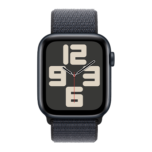 Watch SE GPS+LTE 44mm Aluminium Case w/ Green Sport Loop išmanusis laikrodis