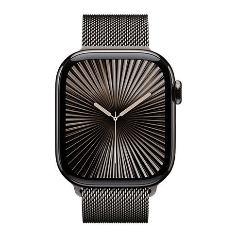 Watch Series 10 GPS+LTE 42mm Titanium Case w/ Milanese Loop išmanusis laikrodis