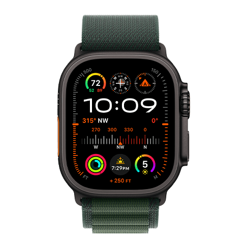 Watch Ultra 2 GPS+LTE 49mm Titanium Case w/ Alpine Loop Small išmanusis laikrodis