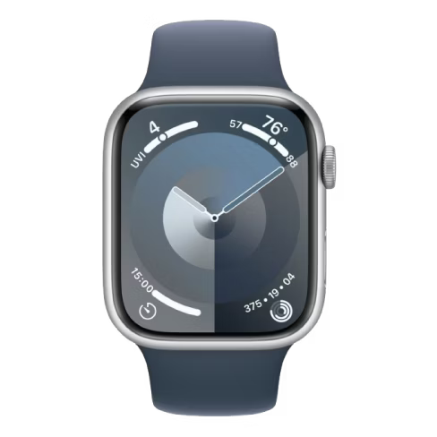 Watch Series 9 GPS + Cellular 45mm Aluminium Case with Sport Band - M/L (eSIM) išmanusis laikrodis (Atidaryta pakuotė)