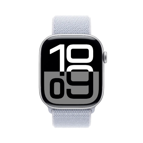 Watch Series 10 GPS+LTE 42mm Aluminium Case w/ Cloud Sport Loop išmanusis laikrodis
