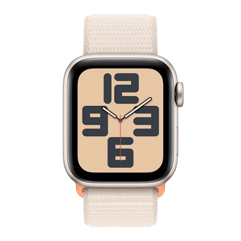Watch SE (2023) GPS + Cellular 40mm Aluminium Case with Sport Loop (eSIM) išmanusis laikrodis (Atidaryta pakuotė)