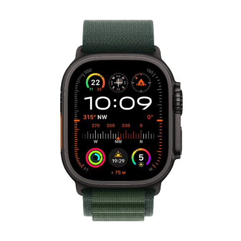 Watch Ultra 2 GPS+LTE 49mm Titanium Case w/ Alpine Loop Medium išmanusis laikrodis