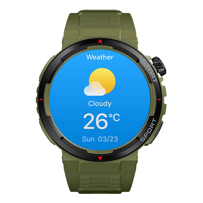 Išmanusis laikrodis "Zeblaze Ares 3 Plus" (žalias)