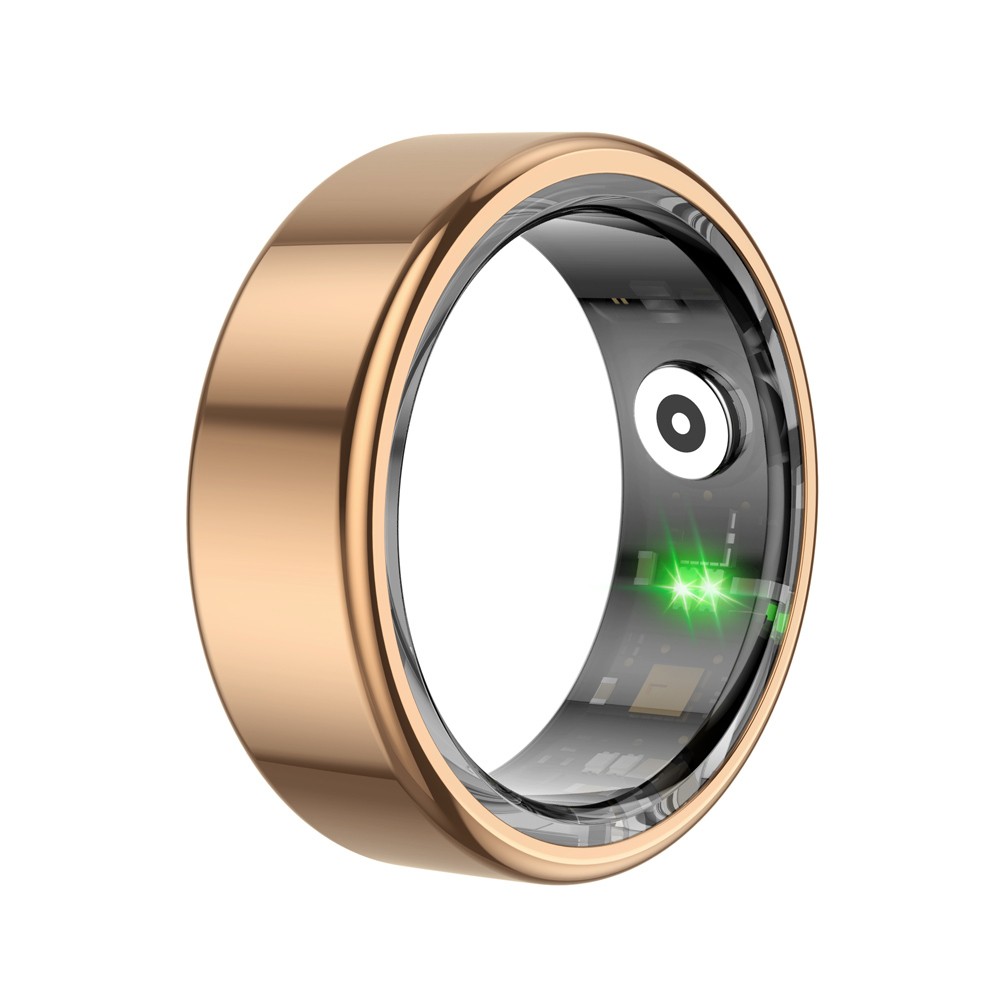 Išmanusis žiedas Maxlife MXSR-100 auksinis (10 dydis/20 mm)