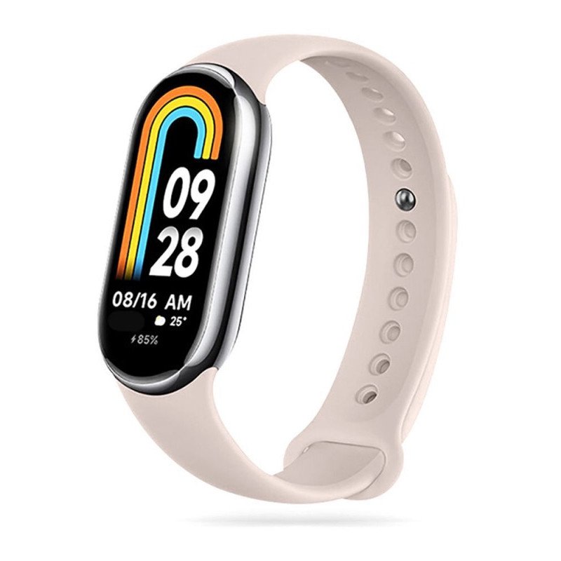 Išmaniojo laikrodžio apyrankė Tech-Protect IconBand Xiaomi Mi Band 8, Beige