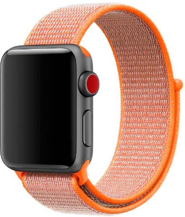 Išmaniojo laikrodžio dirželis Devia Deluxe Sport3 Band (40mm) Apple nectarine