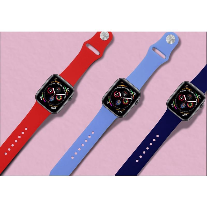 Elastinė sportinė apyrankė PURO skirta Apple Watch, 44mm, juoda / AW44ICONBLK