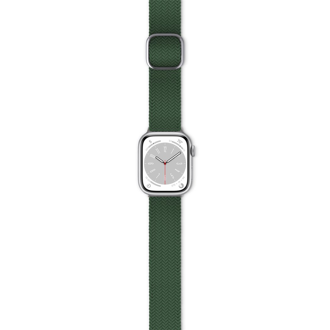 Išmaniojo laikrodžio apyrankė Epico skirta Apple Watch 38/40/41 mm, olive green