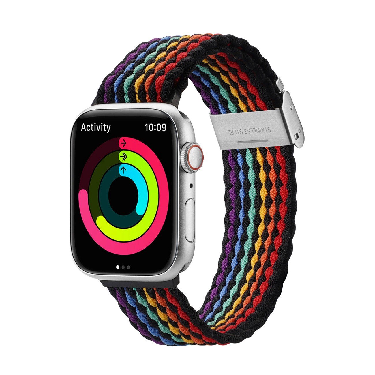 Apyrankė Dux Ducis Mixture II Series Apple Watch 42/44/45/49mm Dark Stripes