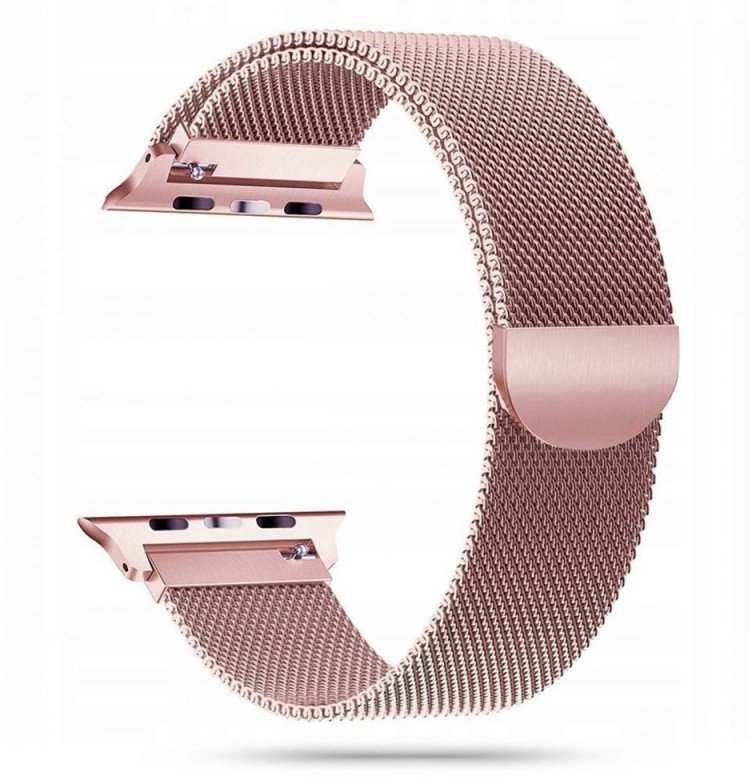 Išmaniojo laikrodžio apyrankė Tech-Protect MilaneseBand Apple Watch 2/3/4/5/6/SE 42/44mm, rose gold