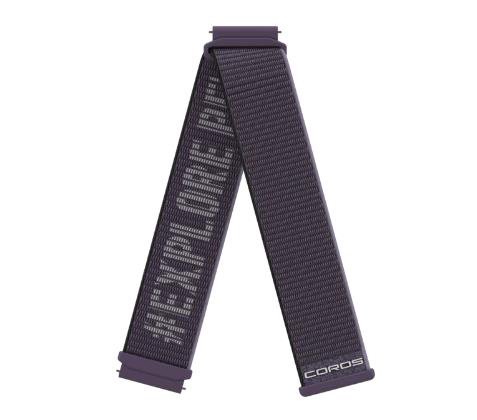 COROS 22mm Nylon Band - Purple - Short, APEX 2 Pro, APEX Pro, APEX 46mm