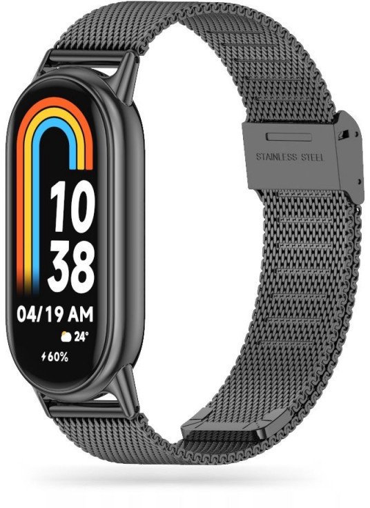 Dirželis Tech-Protect watch strap MilaneseBand Xiaomi Smart Band 8, black