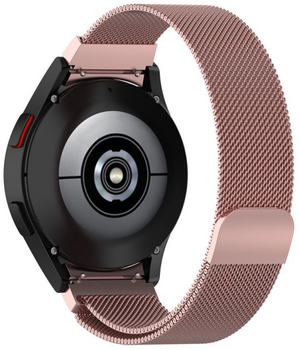 Išmaniojo laikrodžio dirželis Tech-Protect MilaneseBand 2 Galaxy watch rose gold