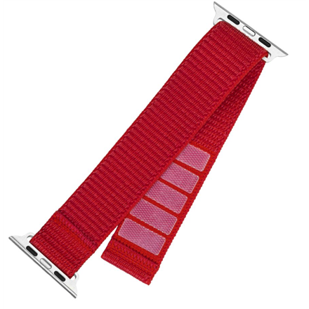 Išmaniojo laikrodžio aksesuaras Fixed  Sporty Strap for Apple Watch 38/40/41mm  160-210 mm  Red