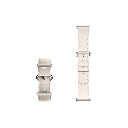 Išmaniojo laikrodžio dirželis Xiaomi Quick Release Strap  135–205mm  Cream White  Leather