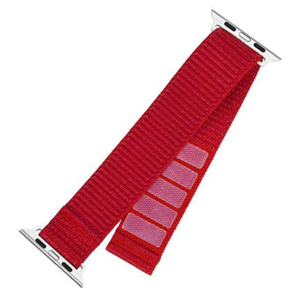 Išmaniojo laikrodžio aksesuaras Fixed  Sporty Strap for Apple Watch Ultra 49mm  160-210 mm  Red