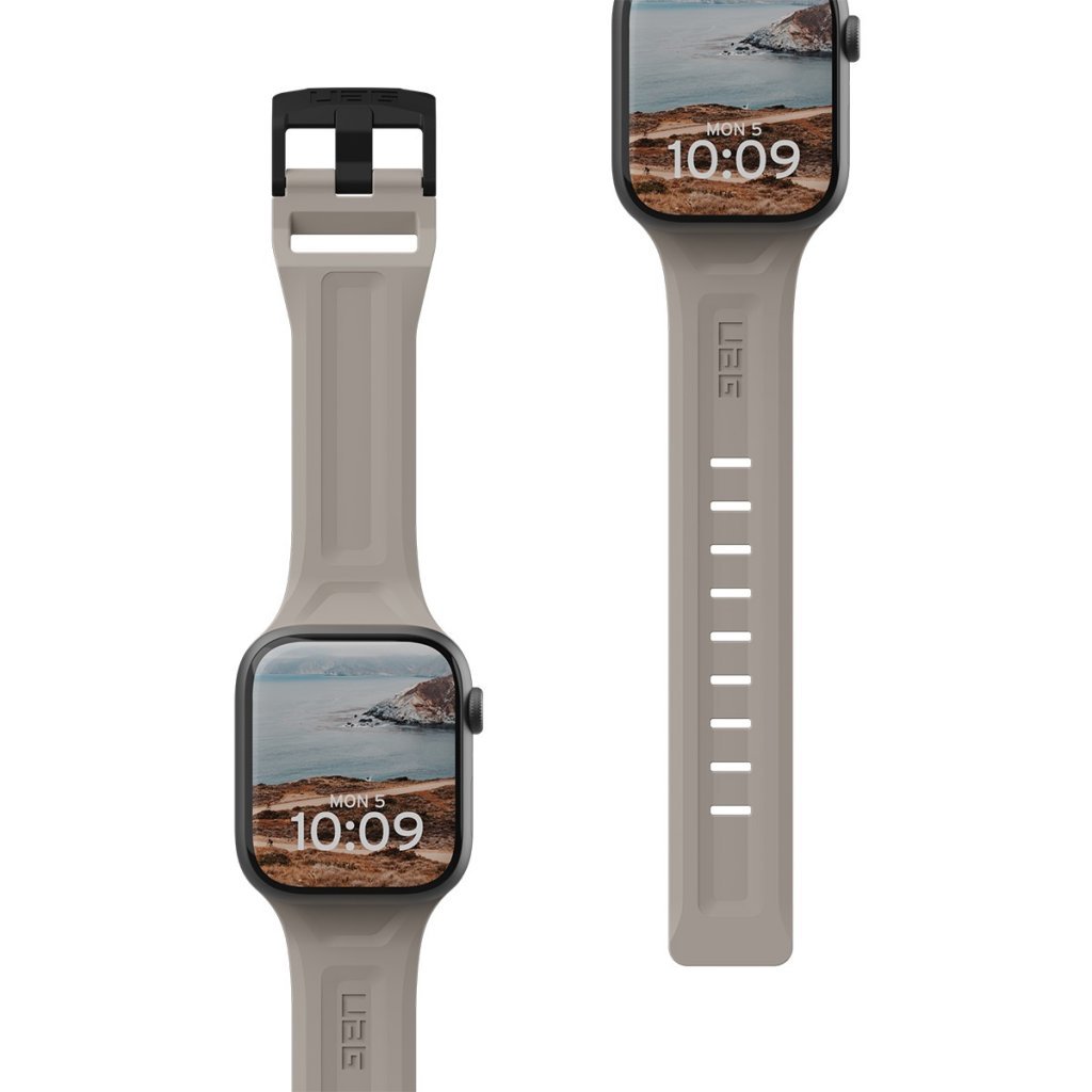 UAG Scout Silicone Strap for Apple Watch - Titanium - 44/45/46/49mm