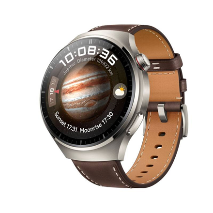 WATCH 4 Pro (47mm) | (Dark Brown), Medes-L19L | Smart watch | GPS (satellite) | AMOLED | Touchscreen | 1.5 | Waterproof | Bluetooth|55020AMG