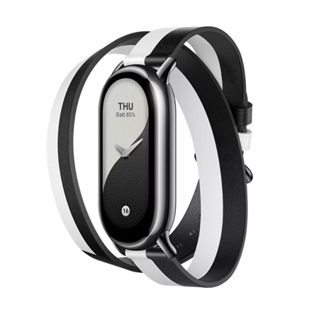 Xiaomi | Smart Band 8 Double | Black/White | PU coated leather | Total length: 140-180mm|BHR7311GL