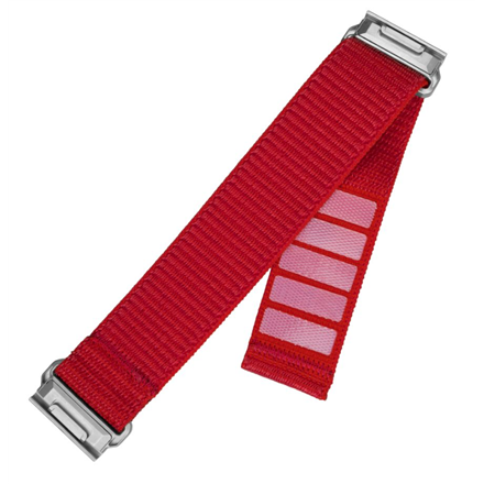 Fixed | Sporty Strap for Garmin QuickFit 22mm | 160-210 mm | Red | Nylon|FIXNST2-QF22MM-RD