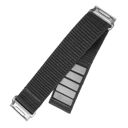 Fixed | Sporty Strap for Garmin QuickFit 26mm | 160-210 | Dark gray | Nylon|FIXNST2-QF26MM-GR