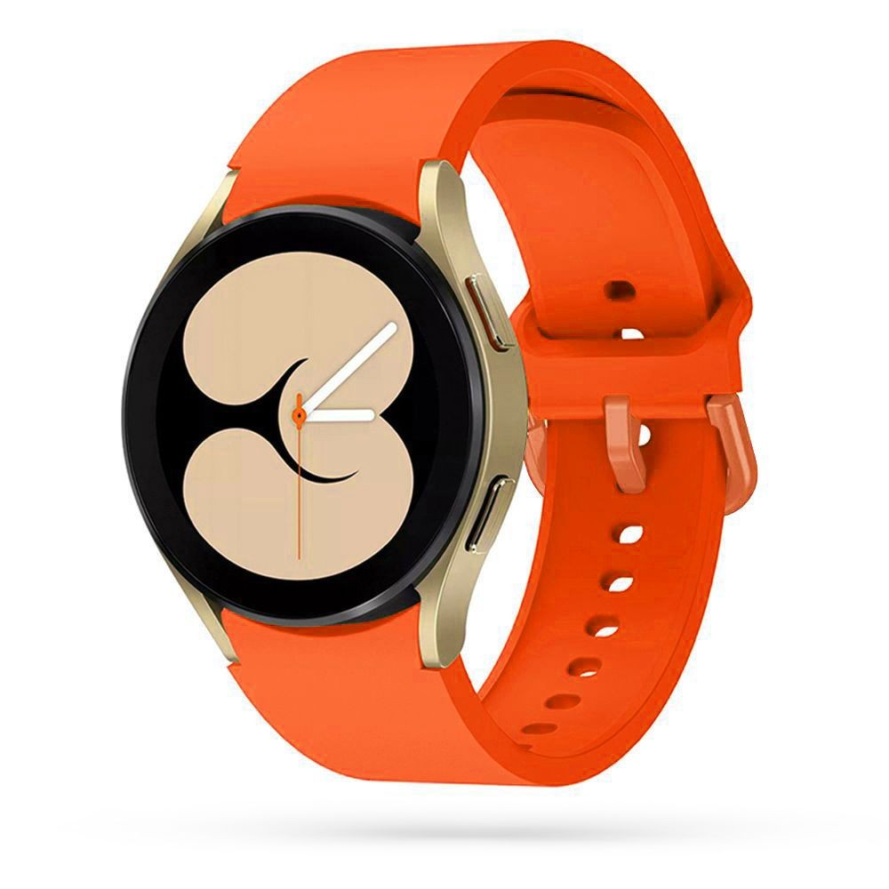 Oranžinė apyrankė Tech-Protect "Iconband" laikrodžiui Samsung Galaxy Watch 4 / 5 / 5 PRO / 6 / 7 / FE