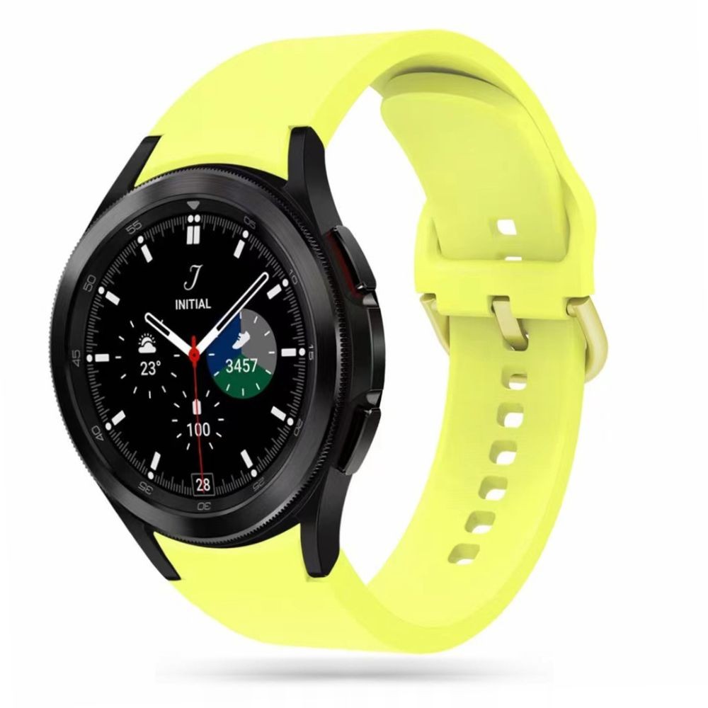 Geltona apyrankė "Tech-Protect Iconband" laikrodžiui Samsung Galaxy Watch 4 / 5 / 5 PRO / 6 (40 / 42 / 44 / 45 / 46 MM)