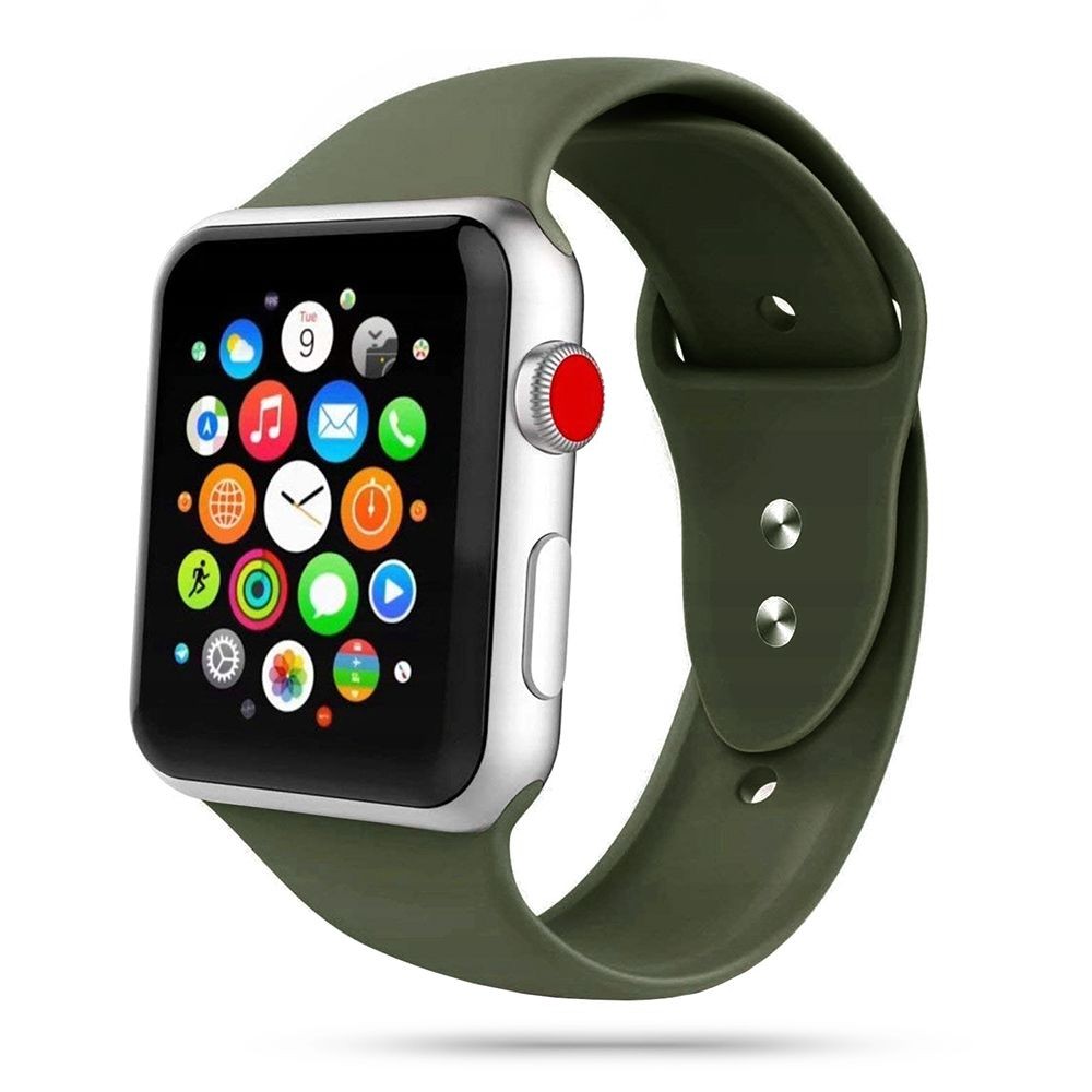 Žalia apyrankė Tech-Protect "Iconband" laikrodžiui Apple Watch 4 / 5 / 6 / 7 / 8 / 9 / SE / ULTRA 1 / 2 (42 / 44 / 45 / 49 MM)