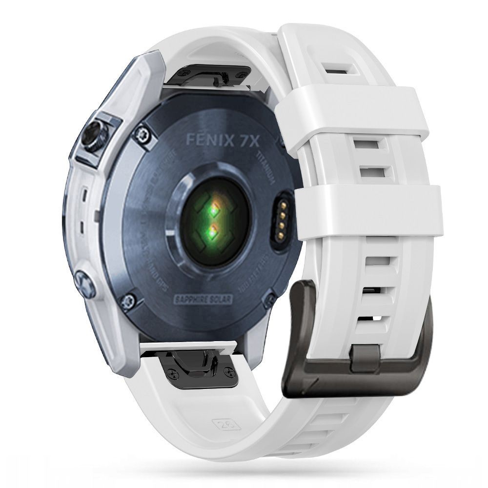 Balta apyrankė "Tech-Protect Iconband" laikrodžiui GARMIN FENIX 3 / 5X / 3HR / 5X PLUS / 6X / 6X PRO / 7X (26mm)