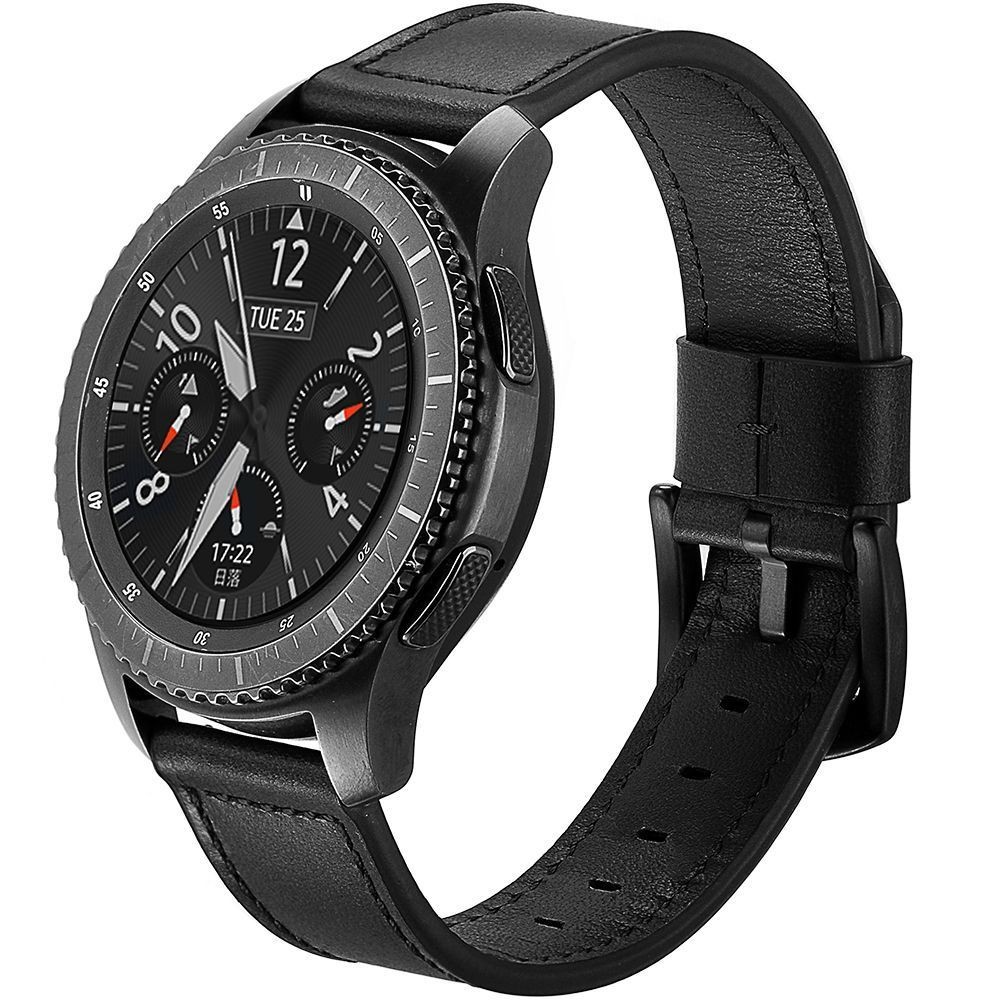 Juoda apyrankė Tech-Protect "Herms" laikrodžiui Samsung Galaxy Watch 3 (45MM)