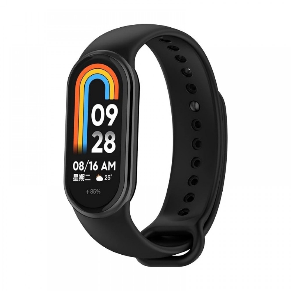 Juodos spalvos apyrankė laikrodžiui Xiaomi Mi Band 8