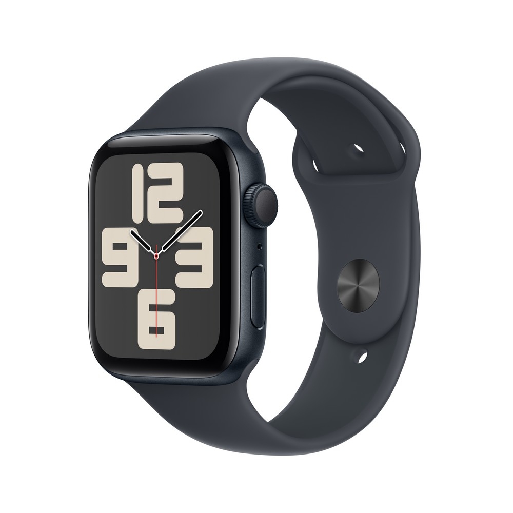 Apple Watch SE GPS 40mm Midnight Aluminium Case with Midnight Sport Band - S/M - MXE73ET/A