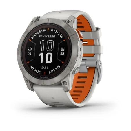 SMARTWATCH FENIX 7X PRO SOLAR/GRY/ORANGE 010-02778-15 GARMIN|010-02778-15