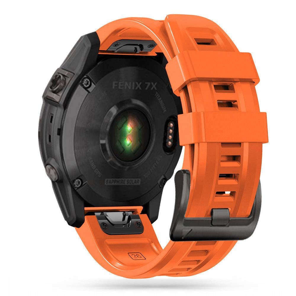 Oranžinė apyrankė "Tech-Protect Iconband" laikrodžiui GARMIN FENIX 3 / 5X / 3HR / 5X PLUS / 6X / 6X PRO / 7X (26mm)