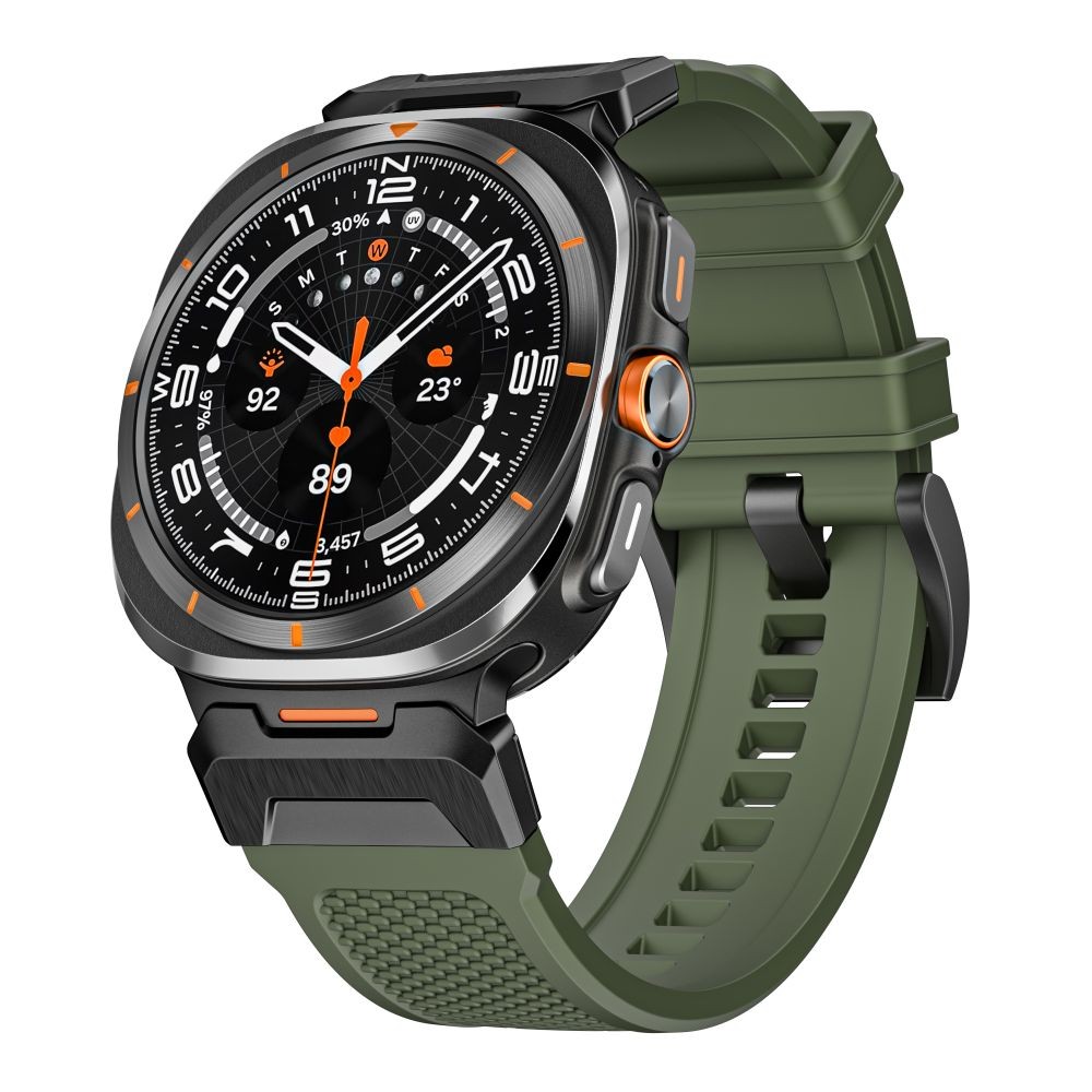 Žalia apyrankė "Tech-Protect Delta Pro" laikrodžiui Samsung Galaxy Watch Ultra (47 MM)