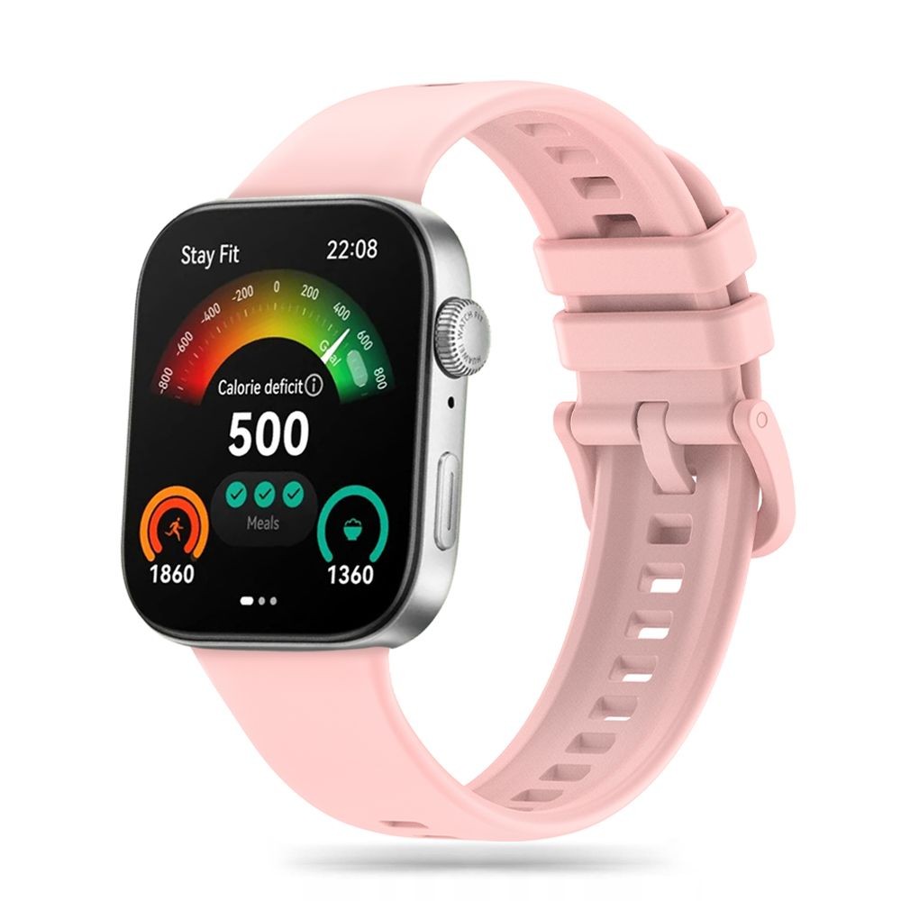 Rožinė apyrankė "Tech-Protect Iconband" laikrodžiui Huawei Watch Fit 3