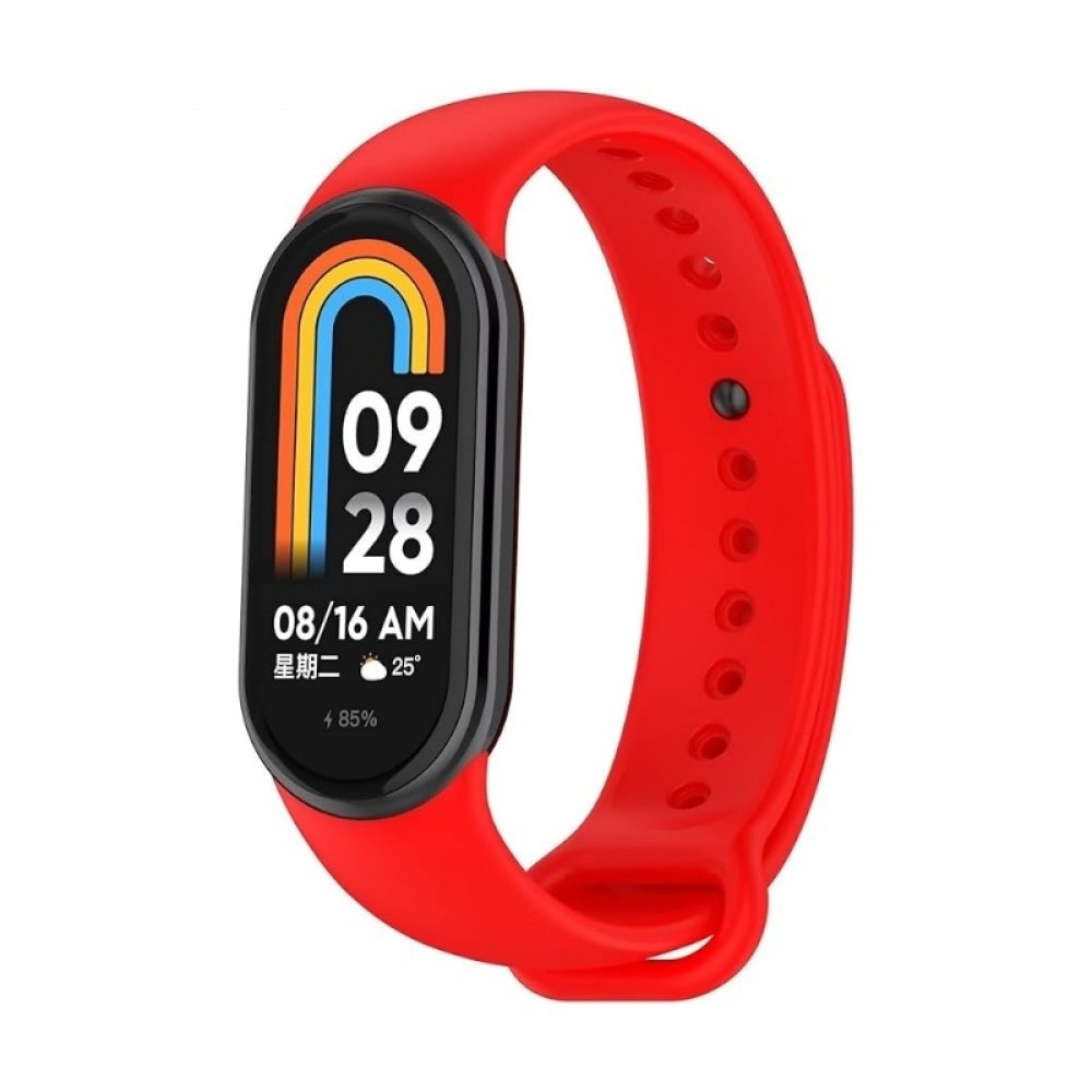 Raudonos spalvos apyrankė laikrodžiui Xiaomi Mi Band 8