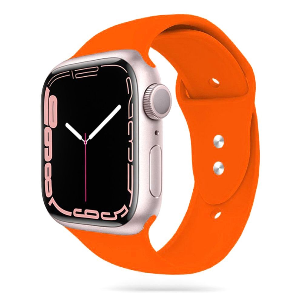 Oranžinė apyrankė Tech-Protect "Iconband" Apple Watch 4 / 5 / 6 / 7 / 8 / 9 / SE / ULTRA 1 / 2 (42 / 44 / 45 / 49 MM)
