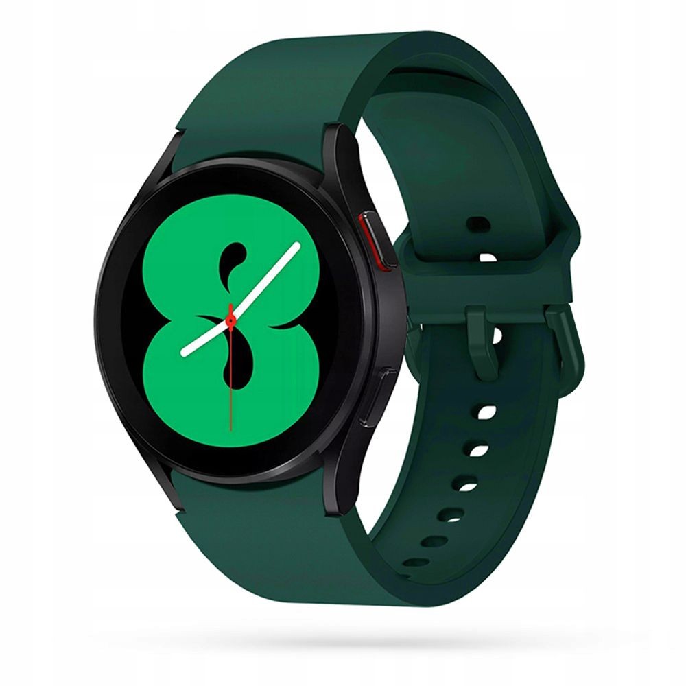 Tamsiai žalia apyrankė Tech-Protect "Iconband" laikrodžiui Samsung Watch 4 / 5 / 5 PRO / 6 / 7 / FE (40 / 42 / 44 / 45 / 46 MM)