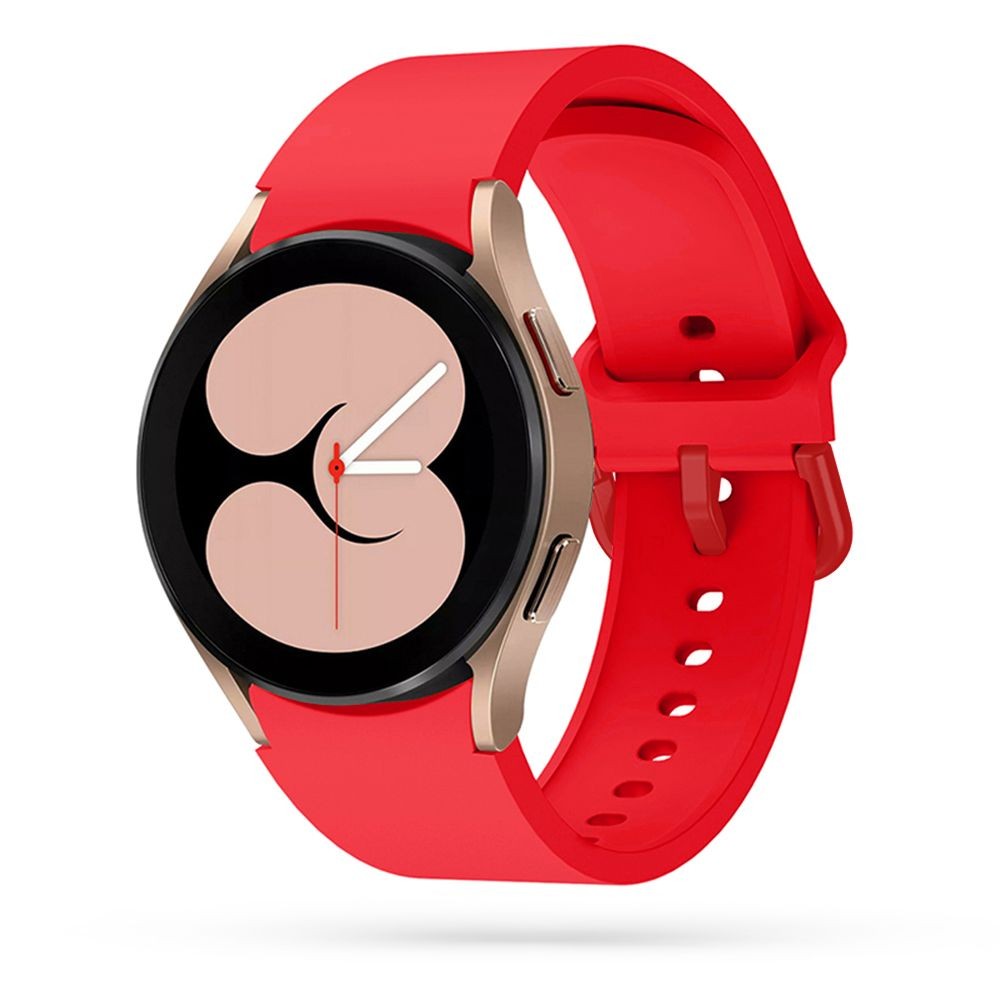 Raudona apyrankė Tech-Protect "Iconband" laikrodžiui Samsung Watch 4 / 5 / 5 PRO / 6 / 7 / FE