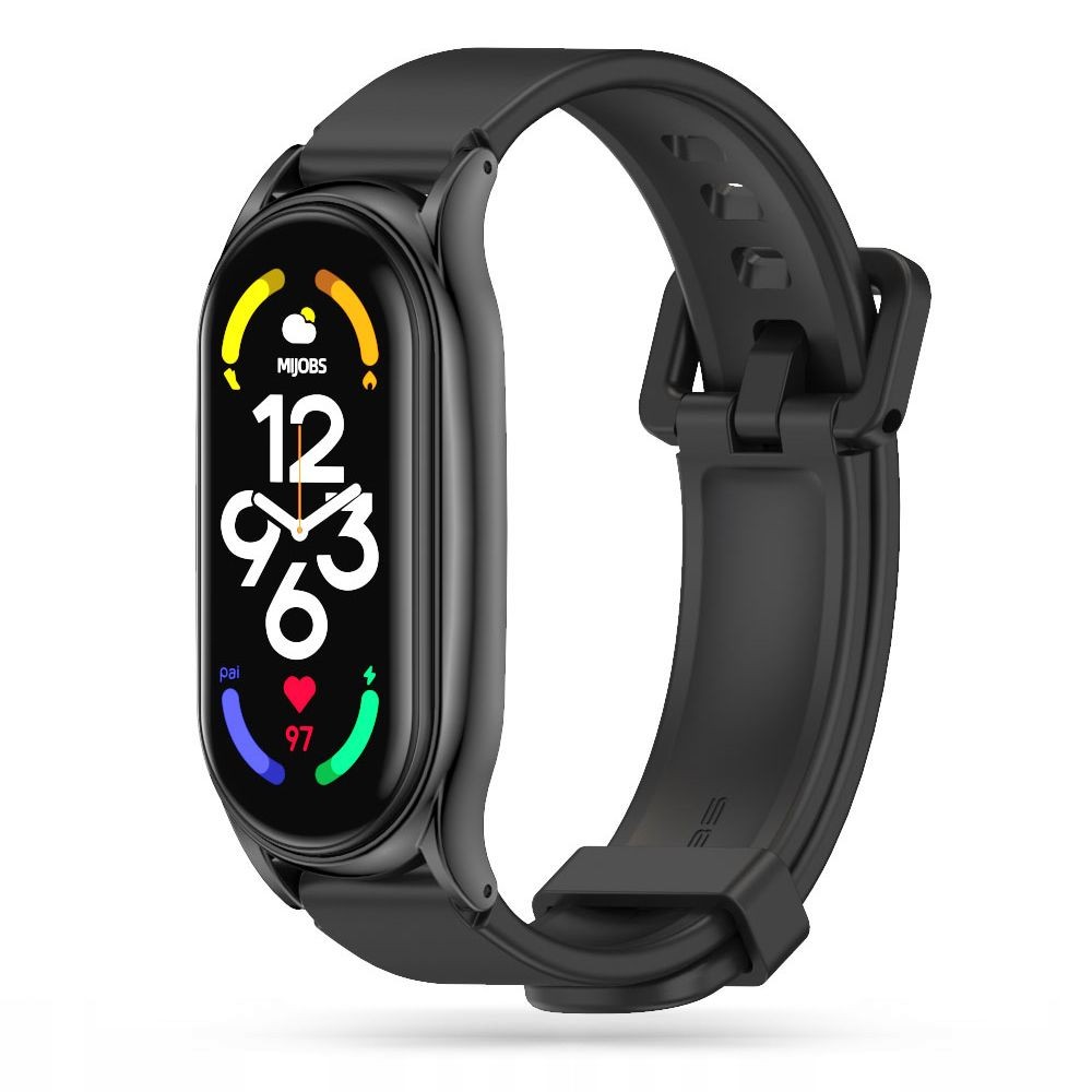 Juoda apyrankė "Tech-Protect Iconband Pro" laikrodžiui Xiaomi Mi Smart Band 7