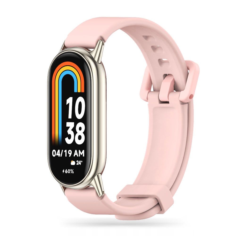 Rožinė apyrankė "Tech-Protect Iconband Pro" laikrodžiui Xiaomi Smart Band 8 / 8 NFC