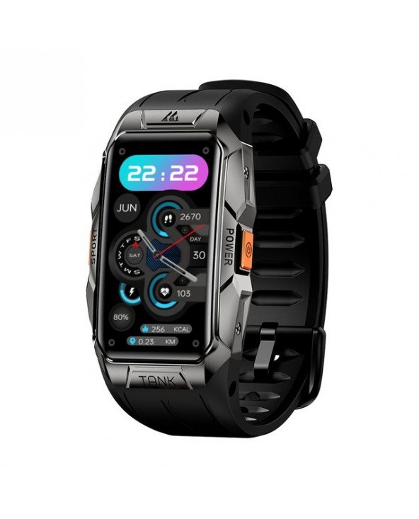 Išmanusis laikrodis Smartband 10ATM vandeniui atsparūs laikrodžiai 1.47" AMOLED apyrankė AOD 3D Fitness Tracker
