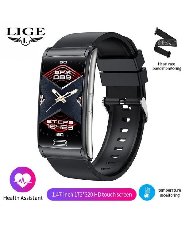 Kraujo gliukozė Smart Band kraujospūdis Sportas Smart laikrodis Kraujo gliukozės matuoklis